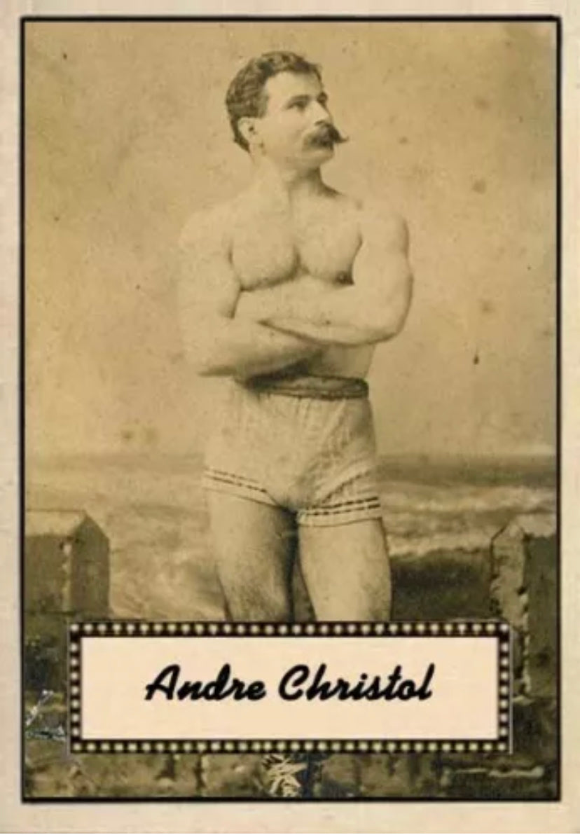Andre Christol trading card PW Catalog