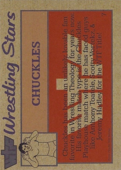 Chuckles trading card PW Catalog