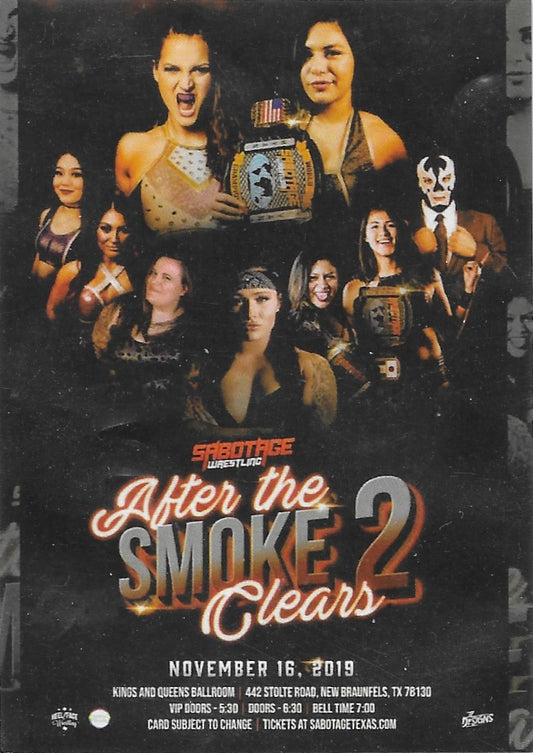 After the Smoke Clears 2 trading card PW Catalog