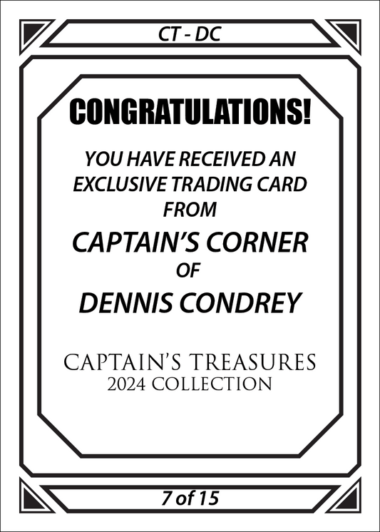 Dennis Condrey trading card PW Catalog