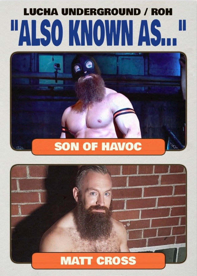 Son of Havoc / Matt Cross trading card PW Catalog