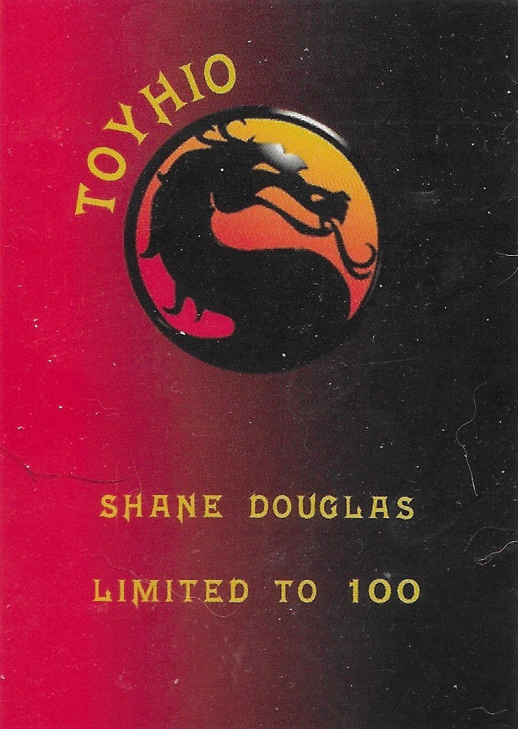 Shane Douglas trading card PW Catalog