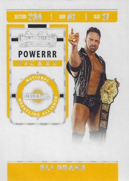 ELI Drake trading card PW Catalog