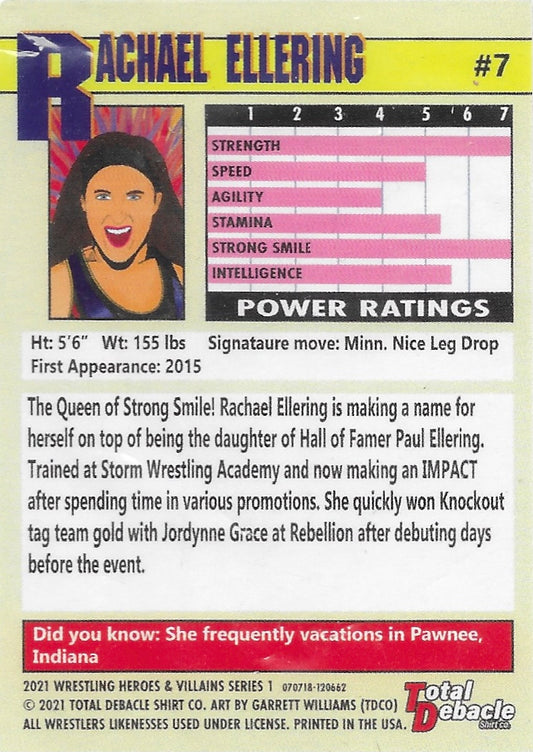 Rachael Ellering trading card PW Catalog