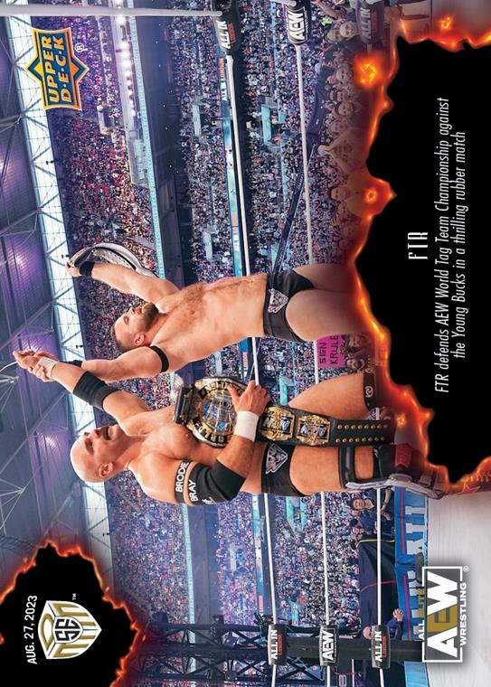 FTR – FTR Defends AEW World TAG Team Championship Against the Young Bucks in a Thrilling Rubber Match