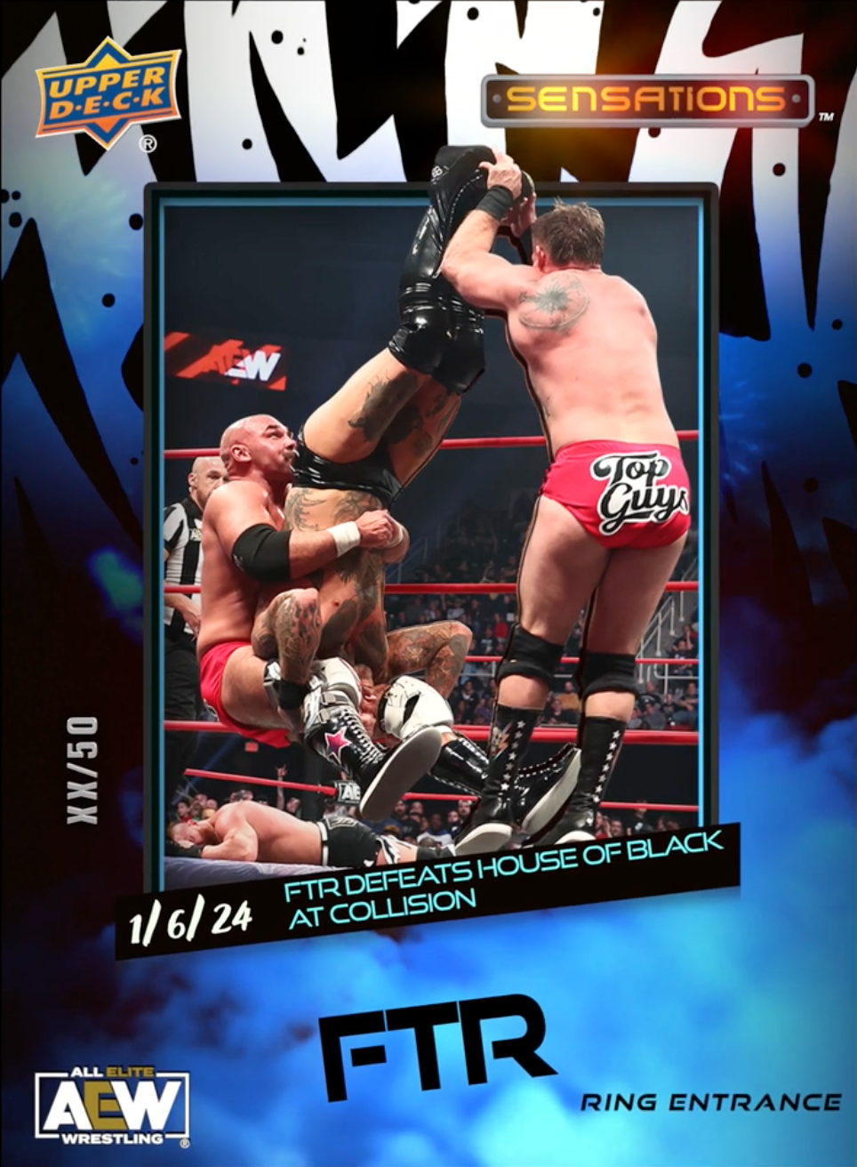 1/6/24 – FTR – FTR Defeats House of Black at Collision