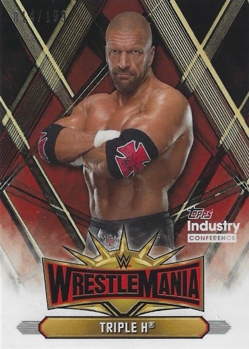 Triple H trading card PW Catalog
