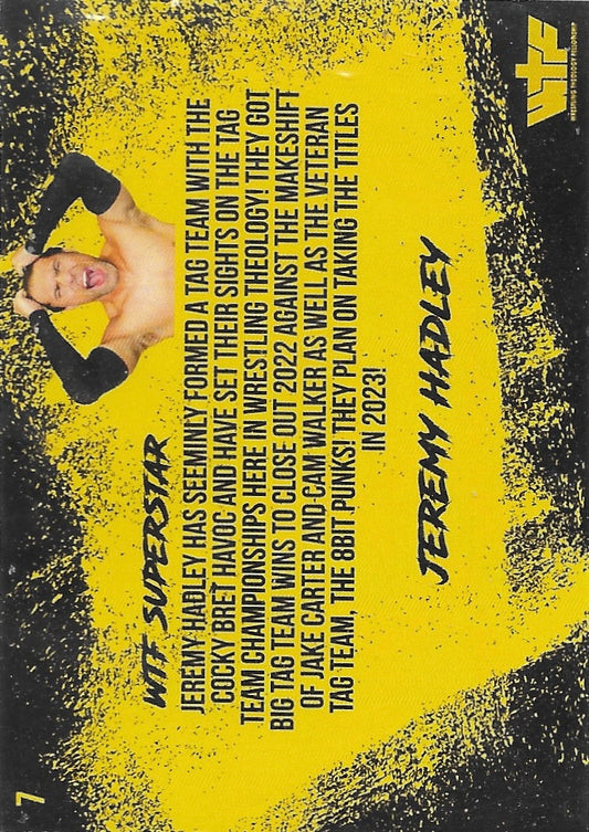 Jeremy Hadley trading card PW Catalog