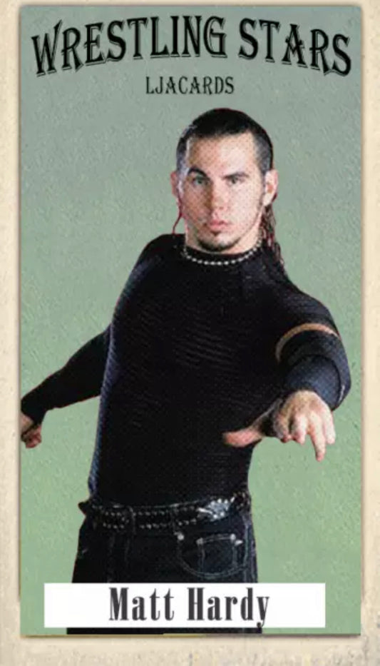 Matt Hardy trading card PW Catalog
