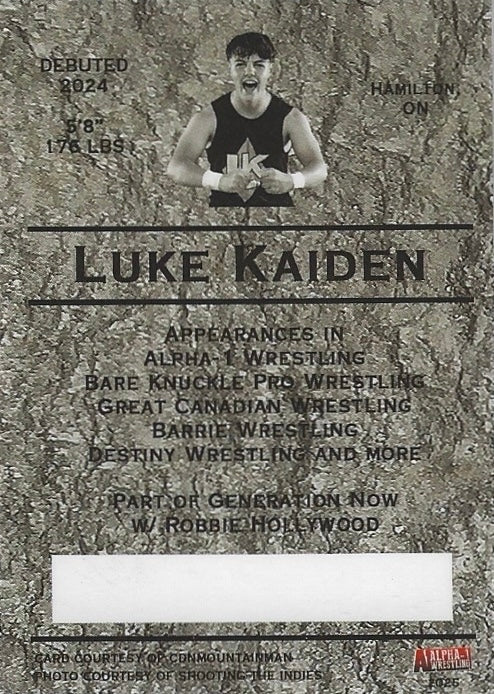 Luke Kaiden – Generation Now