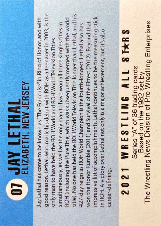 JAY Lethal trading card PW Catalog