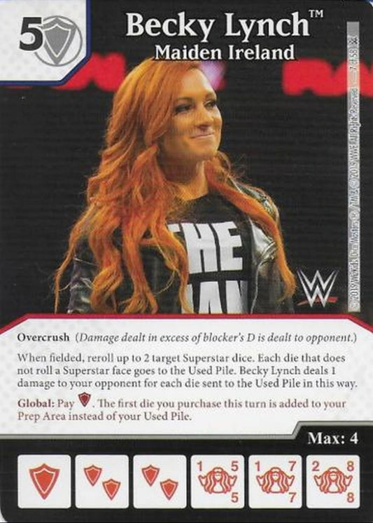 Becky Lynch – Maiden Ireland trading card PW Catalog