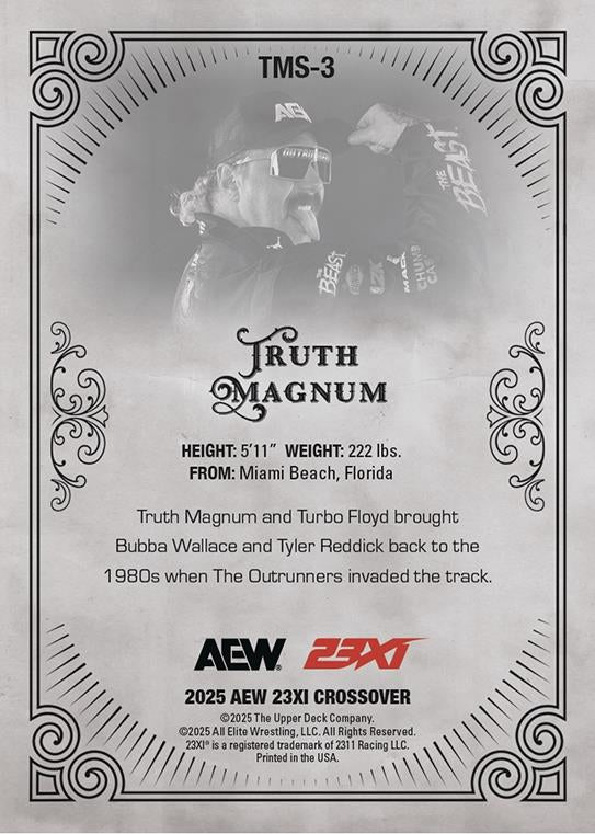 Truth Magnum trading card PW Catalog