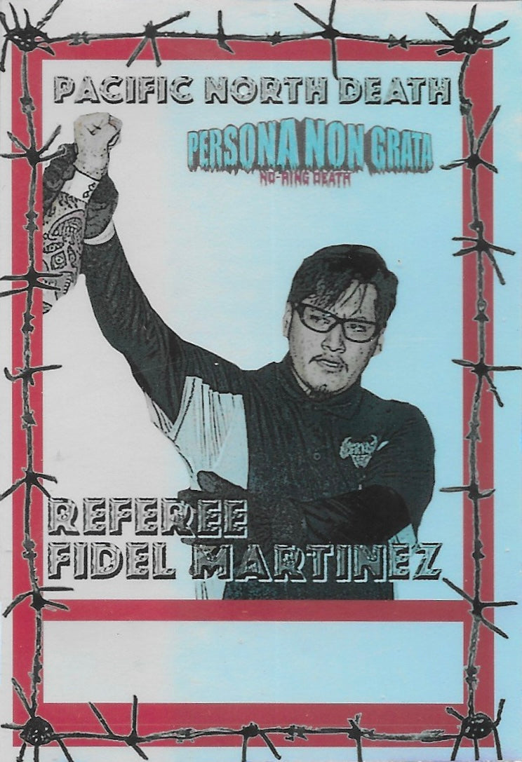 Referee Fidel Martinez