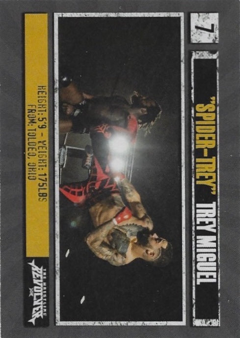 “Spider-Trey” Trey Miguel trading card PW Catalog