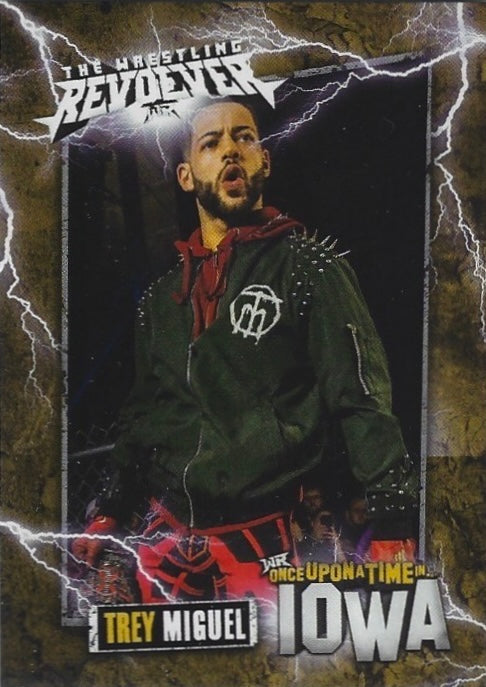 “Spider-Trey” Trey Miguel trading card PW Catalog