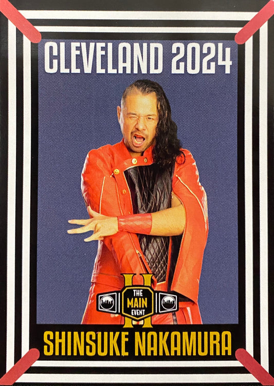 Shinsuke Nakamura trading card PW Catalog