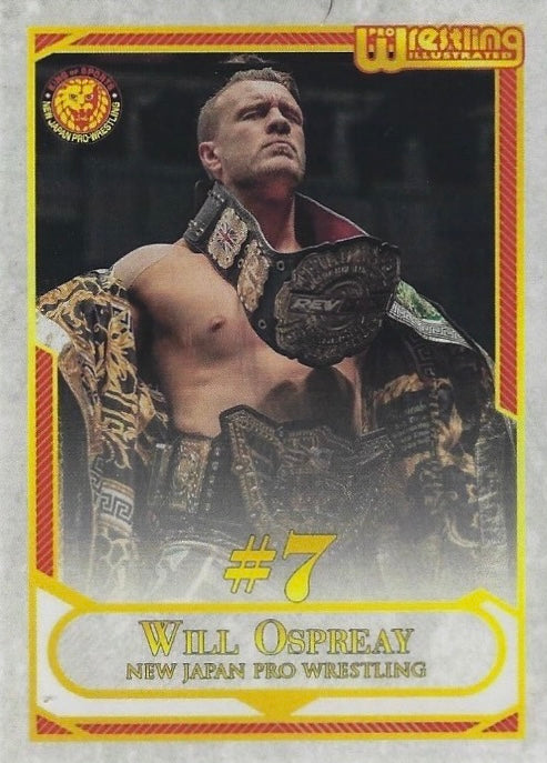Will Ospreay trading card PW Catalog