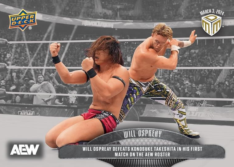 Will Ospreay – Will Ospreay Defeats Konosuke Takeshita in HIS First Match on the AEW Roster