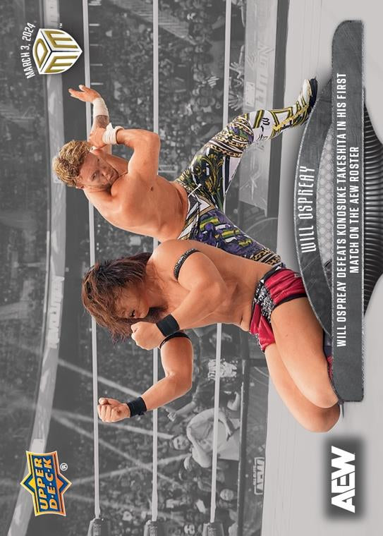 Will Ospreay – Will Ospreay Defeats Konosuke Takeshita in HIS First Match on the AEW Roster