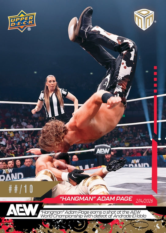 “Hangman” Adam Page – “Hangman” Adam Page Earns a Shot at the AEW World Championship With Defeat of Andrade el Idolo