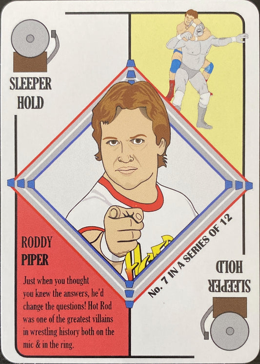 Roddy Piper trading card PW Catalog