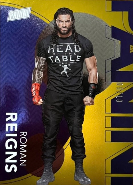 Roman Reigns trading card PW Catalog
