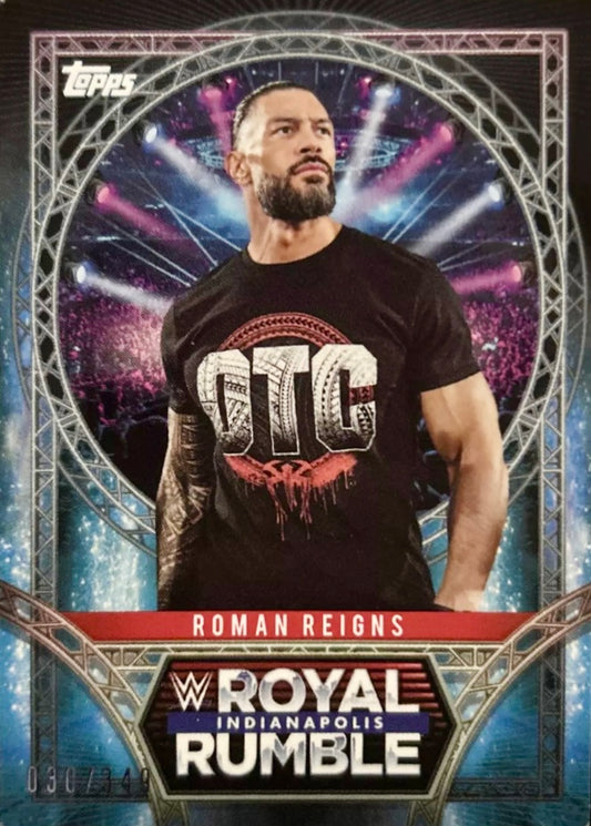 Roman Reigns trading card PW Catalog