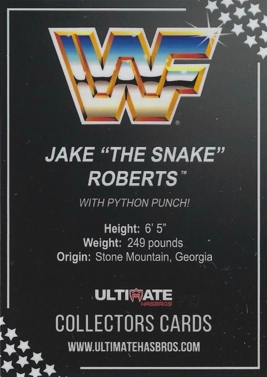 Jake “the Snake” Roberts trading card PW Catalog