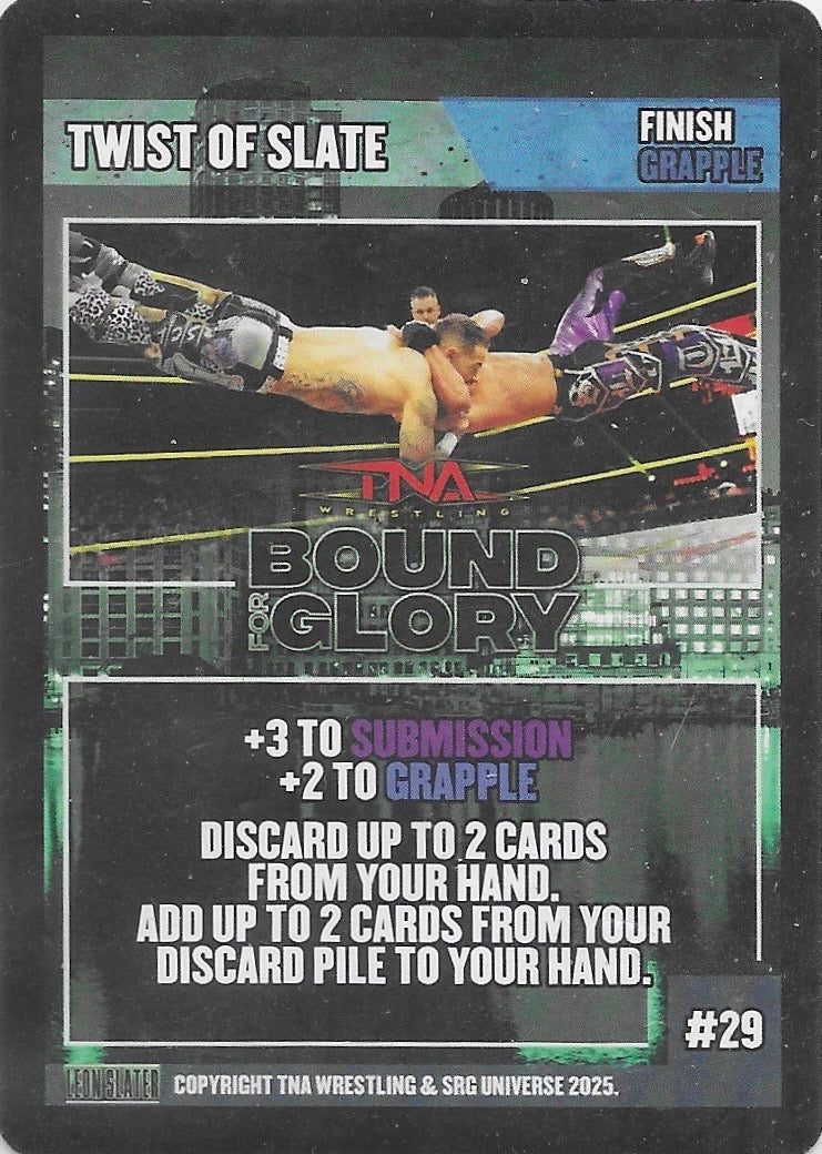 Finish Grapple: Twist of Slate trading card PW Catalog