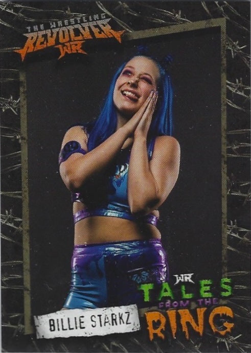 “Blue Gremlin” Billie Starkz trading card PW Catalog