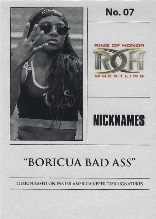 “Boricua Bad ASS” – Tasha Steelz