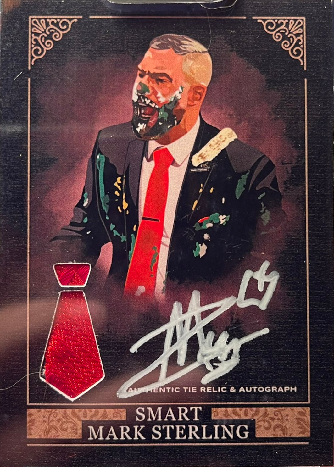 Smart Mark Sterling – Autograph Event Worn TIE