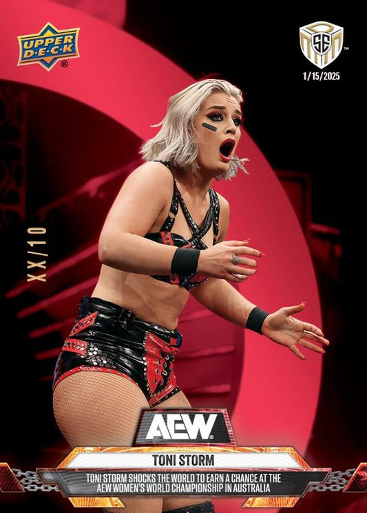 Toni Storm – Toni Storm Shocks the World to Earn a Chance at the AEW Women’s World Championship in Australia