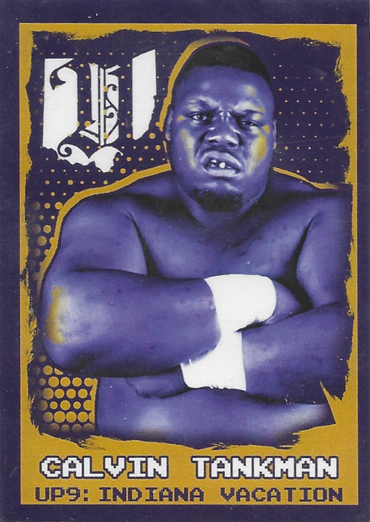 Calvin Tankman trading card PW Catalog