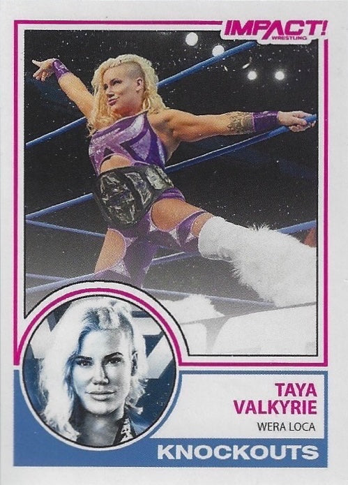 Taya Valkyrie “Wera Loca” trading card PW Catalog