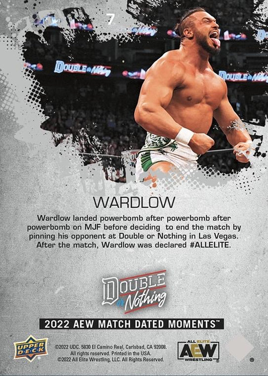 Wardlow – Wardlow Powerbombs MJF 10 Consecutive Times to Become #Allelite at Double or Nothing