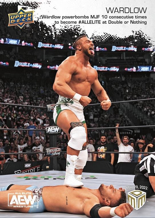 Wardlow – Wardlow Powerbombs MJF 10 Consecutive Times to Become #Allelite at Double or Nothing