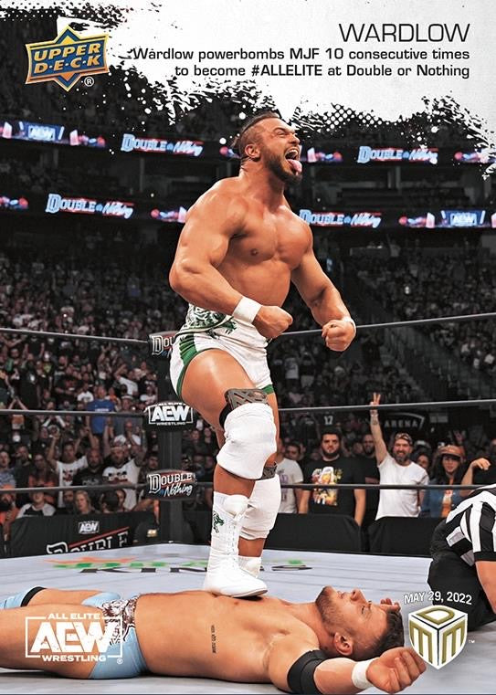 Wardlow – Wardlow Powerbombs MJF 10 Consecutive Times to Become #Allelite at Double or Nothing