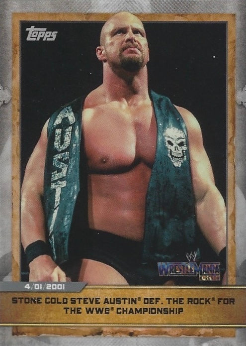 WrestleMania X-Seven – Stone Cold Steve Austin DEF. the Rock for the WWE Championship