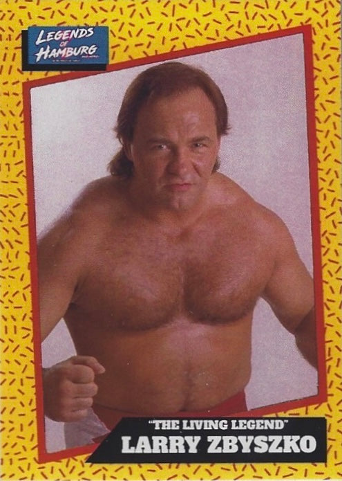 “The Living Legend” Larry Zbyszko trading card PW Catalog