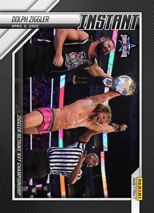 Dolph Ziggler – Ziggler Retains NXT Championship trading card PW Catalog