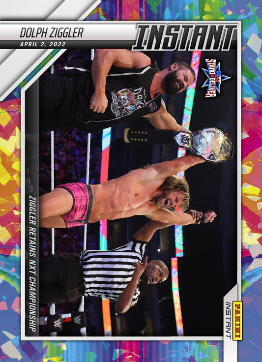 Dolph Ziggler – Ziggler Retains NXT Championship trading card PW Catalog