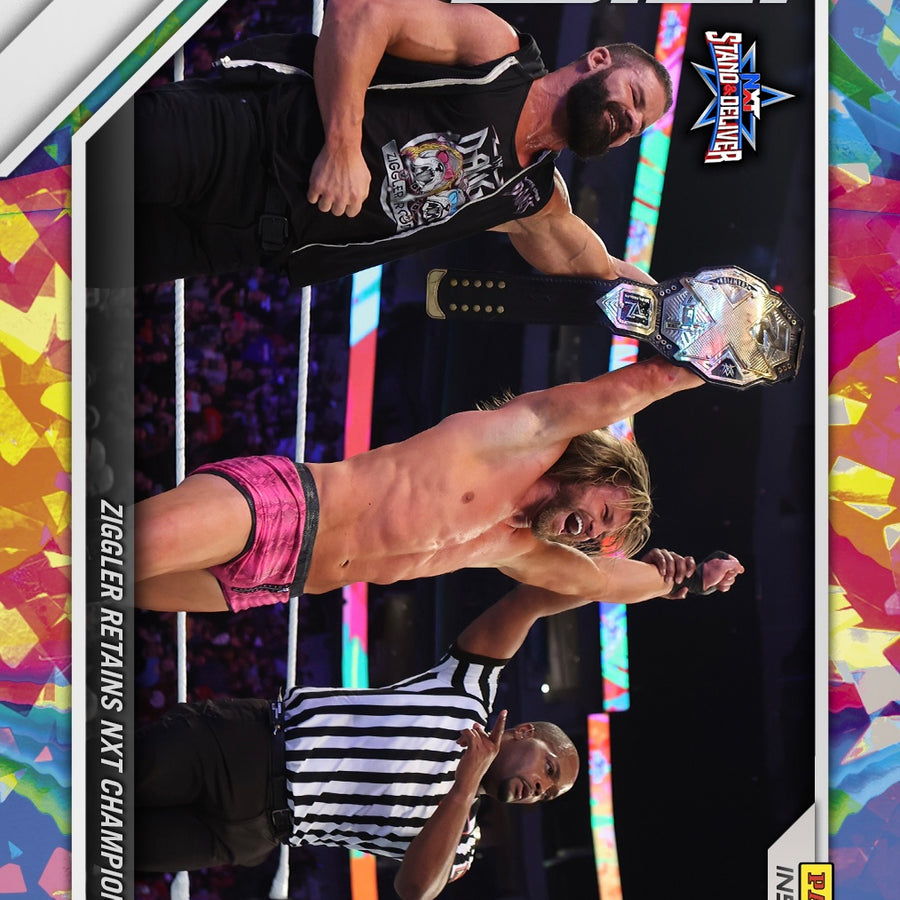 Dolph Ziggler – Ziggler Retains NXT Championship trading card PW Catalog