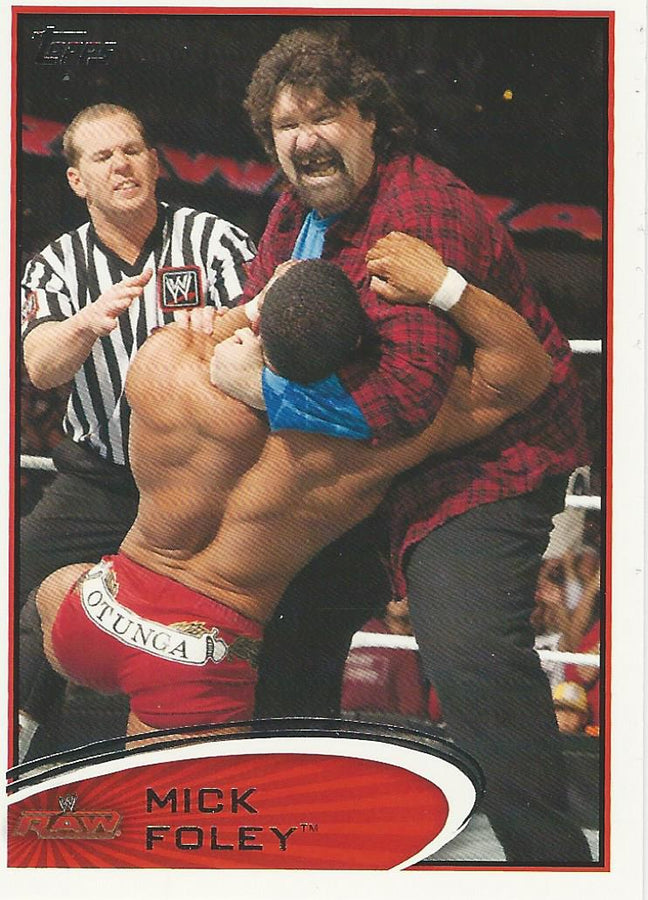 WWE Topps 2012 Mick Foley #7