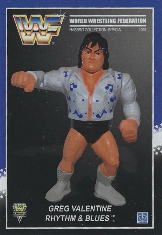 Greg Valentine Rhythm & Blues trading card PW Catalog