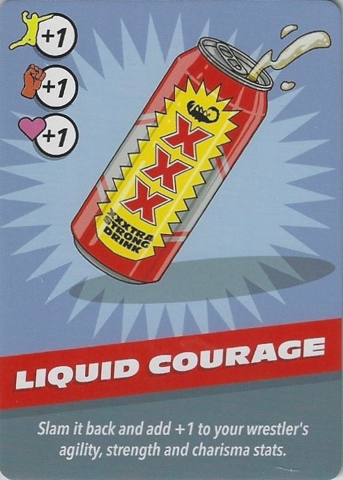 Liquid Courage trading card PW Catalog