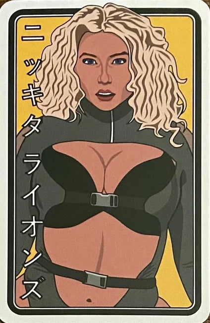 Nikkita Lyons trading card PW Catalog