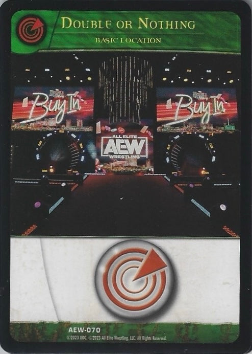 Double or Nothing trading card PW Catalog