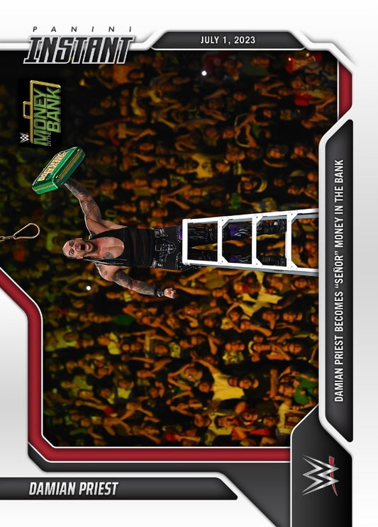 Damian Priest – Damian Priest Becomes “Señor” Money in the Bank trading card PW Catalog